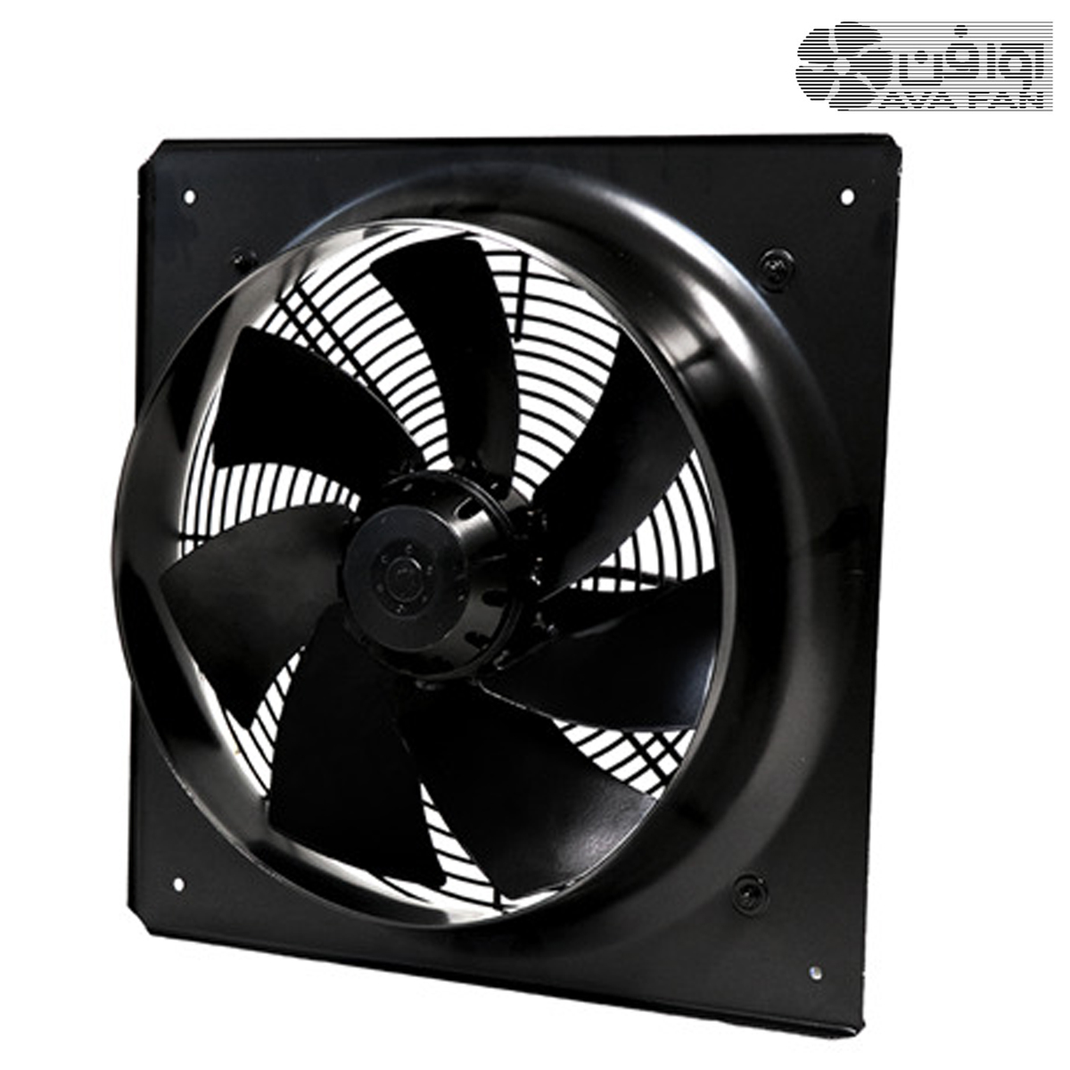 هواکش صنعتی 30 سانت ایلکا هفت پر فلزی دمنده مدل VIK-30V2S