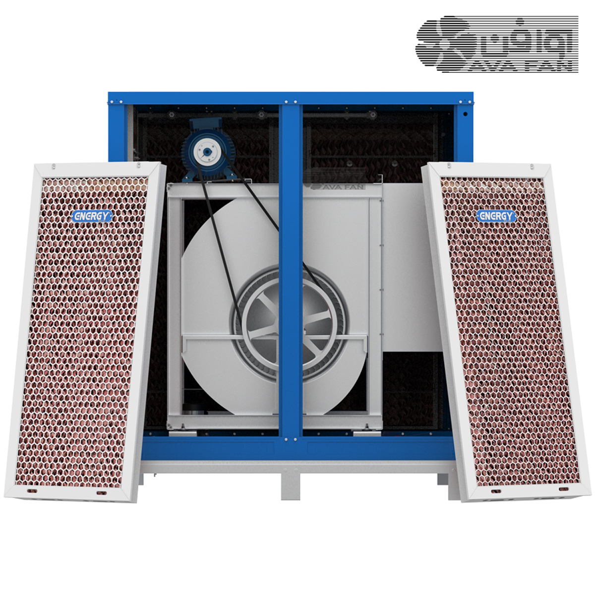 کولر آبی سلولزی 25000 انرژی مدل صنعتی EC2500
